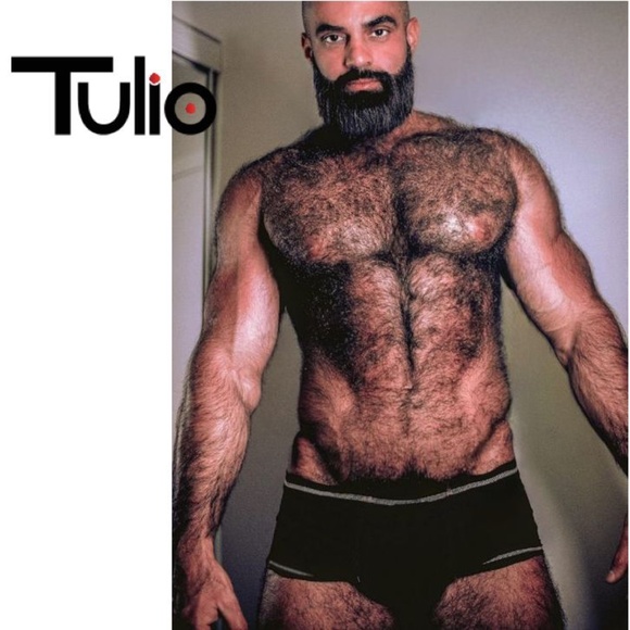 Tulio Square Cut Swim Briefs Large 34-40" waist Gently worn Nylon / spandex - Picture 1 of 4